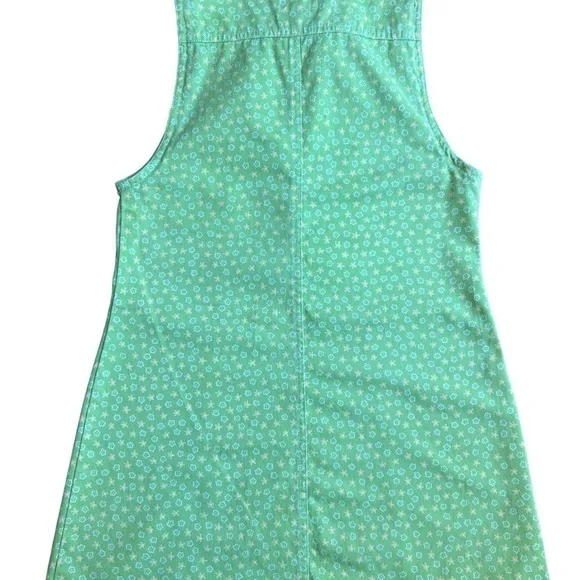 SQUEEZE JEANS Denim Lime Green Sleeveless Shirt Size M Women - Picture 2 of 7